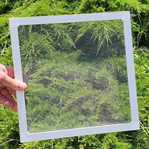 [SZU-FIX20x22] Fix szúnyogháló (Alumínium fix keretes 20x22 mm, alapáras színekben: fehér, antracit vagy sötétbarna)